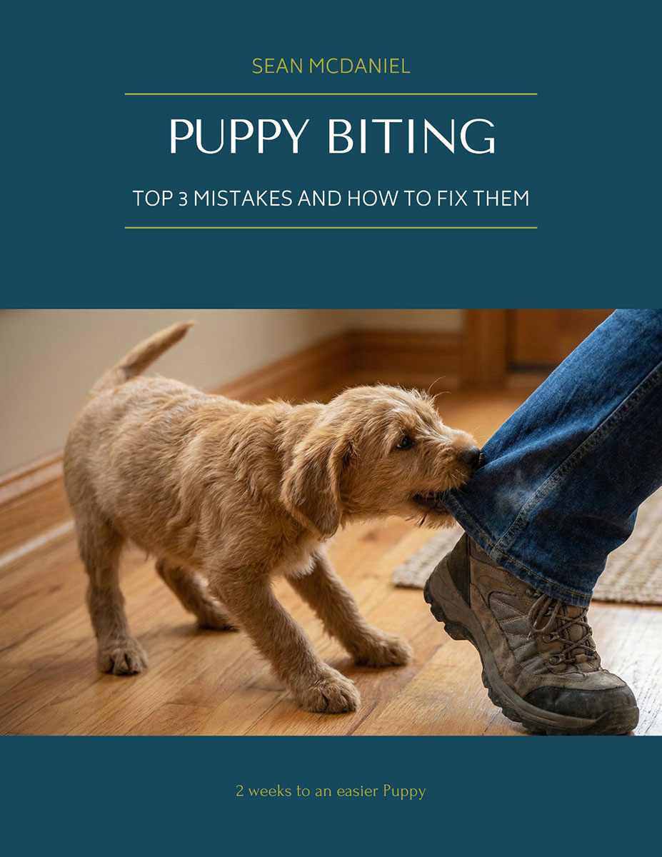 Cover of Puppy Biting: Top 3 Mistakes by Sean McDaniel